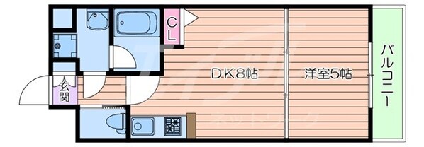 ベルファース緑地公園の物件間取画像